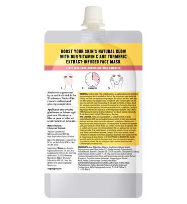 Soap & Glow Bright Squeeze Radiance Boosting Serum Mask 50ml