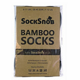 Sock Snob 4 Pairs Mens Bamboo Invisible Liner Socks 7-11 UK