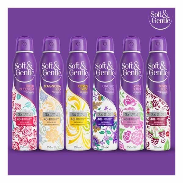 Soft & Gentle Aerosol Fresh Blossom 250Ml