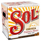 Sol Mexican Lager Chilled to Door 12 x 330ml