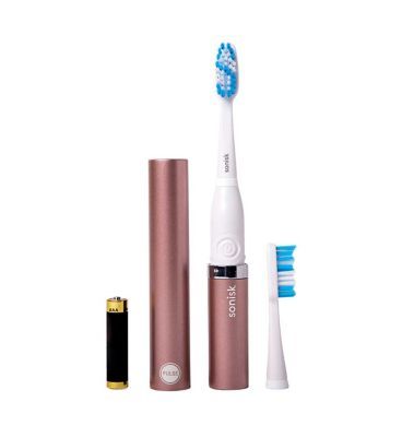 Sonisk Pulse Battery Powered Toothbrush - Rose Gold