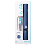 Sonisk Pulse Battery Powered Travelling Toothbrush Steel Blue