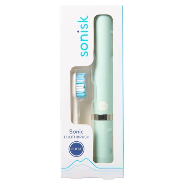 Sonisk Pulse Battery Powered Travelling Toothbrush Teal