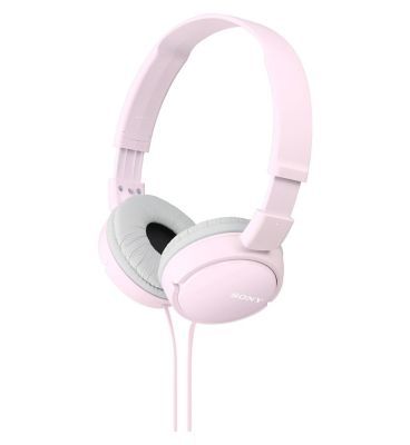 Sony ZX110 AP Headphones - Pink