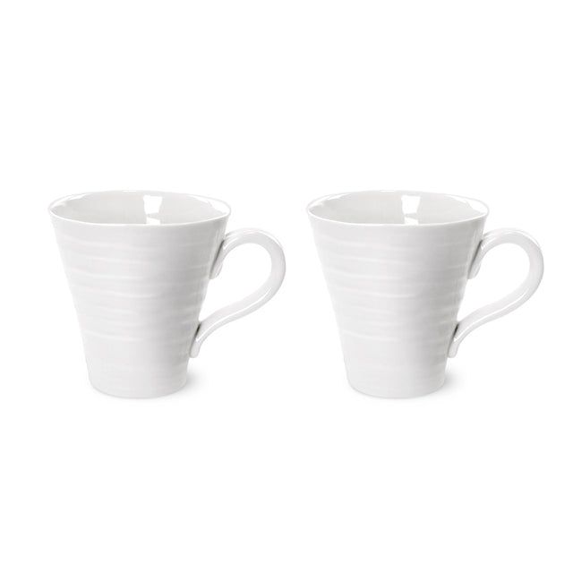 Sophie Conran White Porcelain Mugs Set 2 per pack