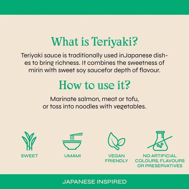 Sosu Japanese Teriyaki Cooking Sauce 340ml