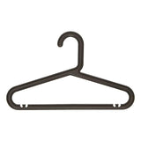 Spectrum Kids Hanger Set Black Plastic Set of 20 20 per pack