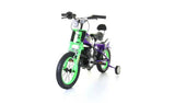 Spike Chopper 14 inch Wheel Size Kids Beginner Bike - Green