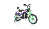 Spike Chopper 14 inch Wheel Size Kids Beginner Bike - Green