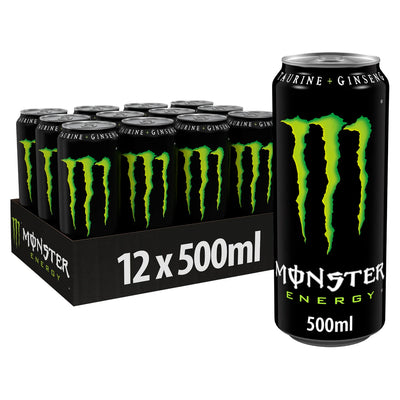Monster Energy Drink 12 x 500ml Cans