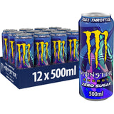 Monster Energy Drink Full Throttle Zero Sugar Stone Fruit 12 x 500ml