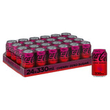 Coca-Cola Zero Sugar Cherry Sugar-Free Cola 24 x 330ml