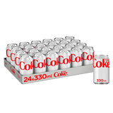 Coca-Cola Diet Coke Diet Cola 24 x 330ml Cans