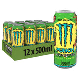 Monster Rio Punch energy drink 12 x 500ml Cans, imported from the UK