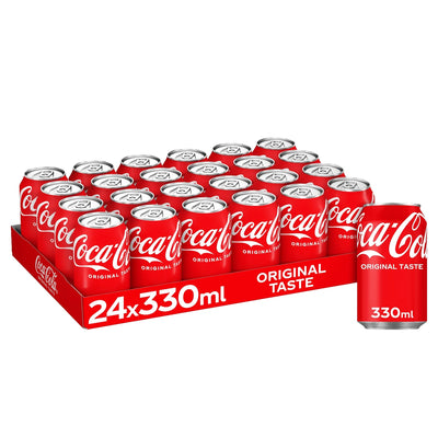 Coca-Cola Original Taste Cola 24 x 330ml