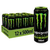 Monster Energy Zero Sugar Drink 500ml Cans Pack of 12