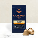 Vanilla coffee beans (British brand)