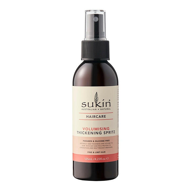 Sukin Volumising Thickening Spritz 125ml Natural Hair Spray, Gel & Mousse Boots