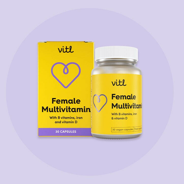 Vitl Female Multivitamin 30 Capsules GOODS ASDA