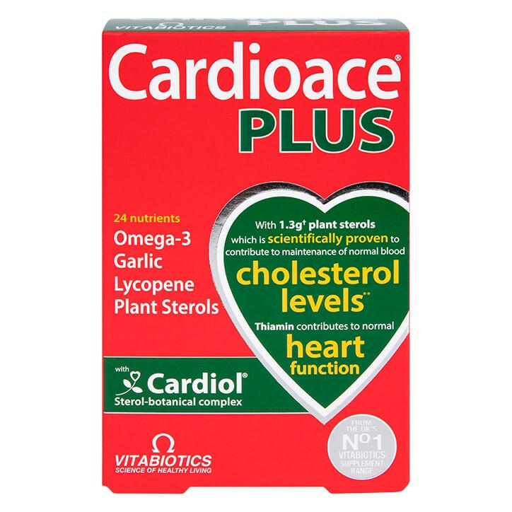Vitabiotics Cardioace Plus - 60 capsules Omega 3 Supplements & Fish Oils Boots