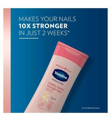 Vaseline Intensive Care Hand Cream Healthy Hands Stronger Nails 200ml GOODS Boots