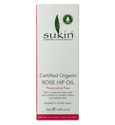 Sukin Rose Hip Oil 50ml Make Up & Beauty Accessories Boots