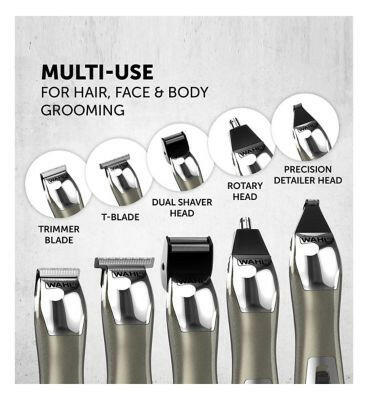 Wahl Trimmer Kit Chromium 11-in-1 Multi Men's Toiletries Boots