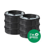 Tommee Tippee Twist & Click Nappy Bin Refill Cassettes, Sustainably Sourced Antibacterial GREENFILM, Pack of 6 Toys & Kid's Zone Boots