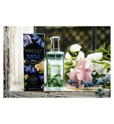 Yardley Bluebell & Sweetpea EDT 125ml Make Up & Beauty Accessories Boots