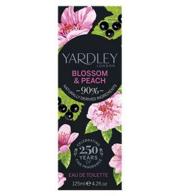 Yardley Blossom & Peach EDT 125ml Make Up & Beauty Accessories Boots