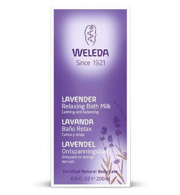 Weleda Lavender Bath Milk Vegan 200ml Make Up & Beauty Accessories Boots