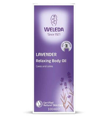 Weleda Lavender Body Oil Vegan 100ml Make Up & Beauty Accessories Boots