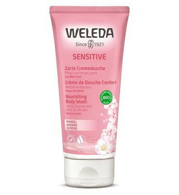 Weleda Almond Sensitive Creamy Bodywash 200ml Make Up & Beauty Accessories Boots
