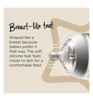 Tommee Tippee Natural Start Anti-Colic Baby Bottle, Slow Flow Breast-Like Teat, Anti-Colic Valve, Self-Sterilising, Pack of 6 Toys & Kid's Zone Boots