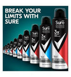 Sure Men Maximum Protection Sport Active Anti-perspirant Deodorant Aerosol 150 ml Men's Toiletries Boots