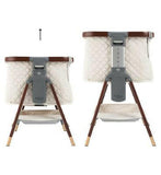 Tutti Bambini CoZee Luxe Bedside Crib - Walnut/Cream GOODS Boots