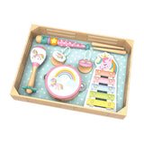 Wooden Tooky Toy Musical Instrument Set - Unicorn GOODS Boots
