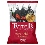 Tyrrells Sweet Chilli & Red Pepper Sharing Crisps Food Cupboard M&S