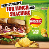 Walkers Pickled Onion Multipack Crisps GOODS ASDA