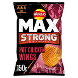 Walkers Max Strong Hot Chicken Wings Sharing Crisps GOODS ASDA Default Title