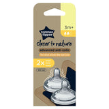 Tommee Tippee Closer to Nature 2 Med Flow Teats 3+ Months GOODS McGrocer Direct