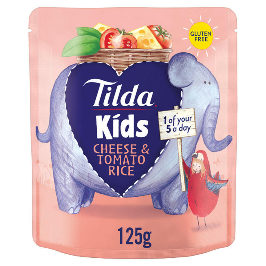 Tilda Kids Cheese & Tomato Rice Rice, Pasta & Noodles ASDA