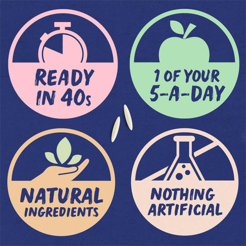 Tilda Kids Cheese & Tomato Rice Rice, Pasta & Noodles ASDA