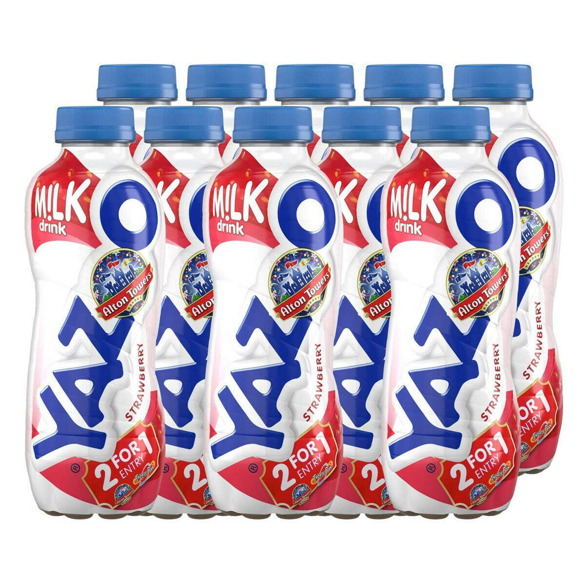 Yazoo Strawberry Milkshake, 10 x 400ml GOODS Costco UK Default Title