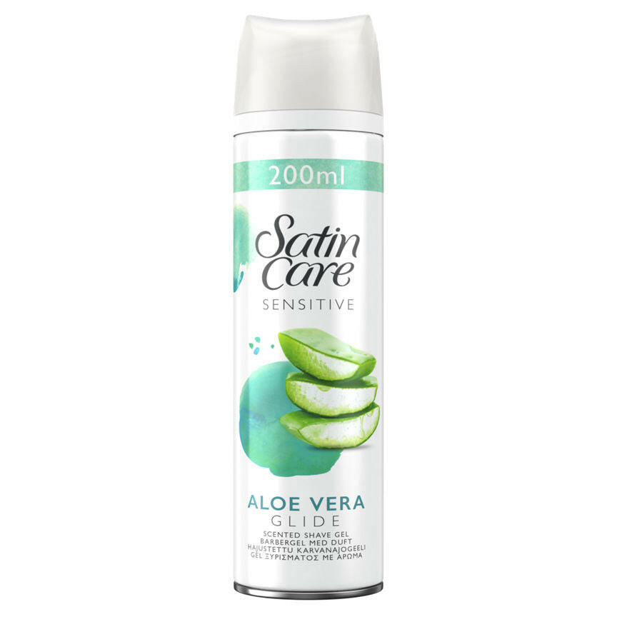 Venus Satin Care Sensitive Skin Shave Gel Women's Toiletries ASDA