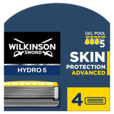 Wilkinson Sword Hydro 5 Skin Protection Men's Razor Advanced Blades x4 men's razors & blades Sainsburys