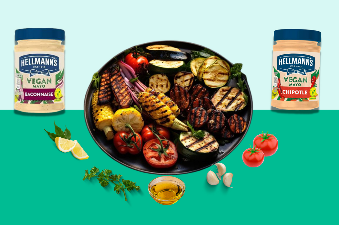 How to Prepare a Vegan BBQ Platter with Hellmann's Vegan Mayo Range