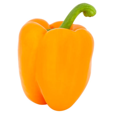 ASDA orange pepper loose, imported from the UK