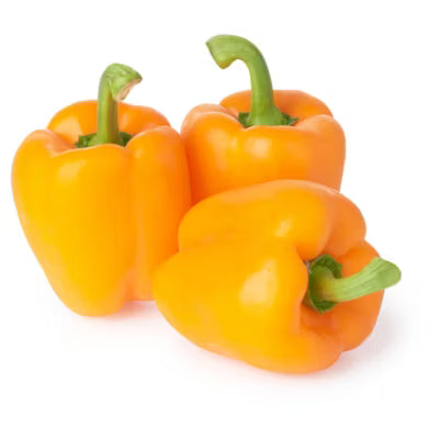 ASDA orange pepper loose, imported from the UK