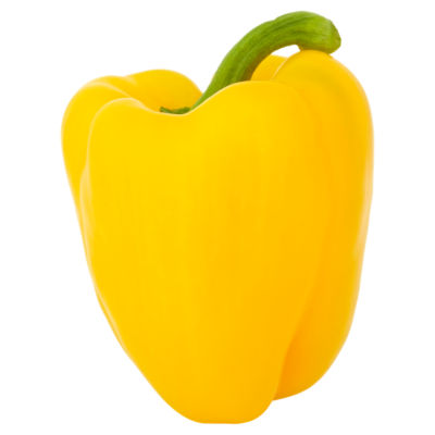 ASDA loose yellow pepper vegetable selection - British product